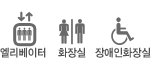 엘리베이터아이콘, 화장실아이콘, 장애인화장실아이콘